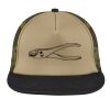 Flat Bill Snapback Trucker Cap Thumbnail