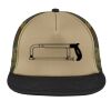 Flat Bill Snapback Trucker Cap Thumbnail