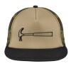 Flat Bill Snapback Trucker Cap Thumbnail