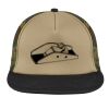 Flat Bill Snapback Trucker Cap Thumbnail