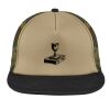 Flat Bill Snapback Trucker Cap Thumbnail