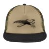 Flat Bill Snapback Trucker Cap Thumbnail
