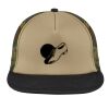 Flat Bill Snapback Trucker Cap Thumbnail