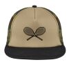 Flat Bill Snapback Trucker Cap Thumbnail