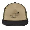 Flat Bill Snapback Trucker Cap Thumbnail