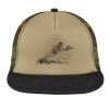 Flat Bill Snapback Trucker Cap Thumbnail