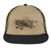 Flat Bill Snapback Trucker Cap Thumbnail