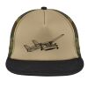 Flat Bill Snapback Trucker Cap Thumbnail