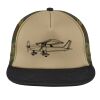 Flat Bill Snapback Trucker Cap Thumbnail
