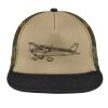 Flat Bill Snapback Trucker Cap Thumbnail