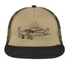 Flat Bill Snapback Trucker Cap Thumbnail
