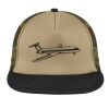 Flat Bill Snapback Trucker Cap Thumbnail