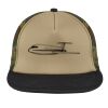 Flat Bill Snapback Trucker Cap Thumbnail