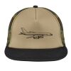 Flat Bill Snapback Trucker Cap Thumbnail