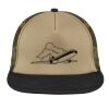 Flat Bill Snapback Trucker Cap Thumbnail