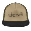 Flat Bill Snapback Trucker Cap Thumbnail