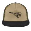 Flat Bill Snapback Trucker Cap Thumbnail