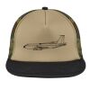 Flat Bill Snapback Trucker Cap Thumbnail