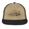 Flat Bill Snapback Trucker Cap Thumbnail