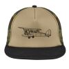 Flat Bill Snapback Trucker Cap Thumbnail