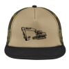 Flat Bill Snapback Trucker Cap Thumbnail