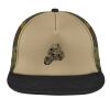 Flat Bill Snapback Trucker Cap Thumbnail