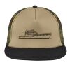 Flat Bill Snapback Trucker Cap Thumbnail