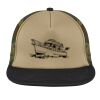 Flat Bill Snapback Trucker Cap Thumbnail