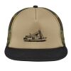 Flat Bill Snapback Trucker Cap Thumbnail