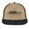 Flat Bill Snapback Trucker Cap Thumbnail