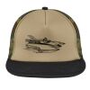 Flat Bill Snapback Trucker Cap Thumbnail