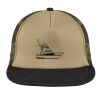 Flat Bill Snapback Trucker Cap Thumbnail