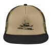 Flat Bill Snapback Trucker Cap Thumbnail
