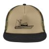 Flat Bill Snapback Trucker Cap Thumbnail