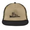Flat Bill Snapback Trucker Cap Thumbnail