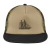 Flat Bill Snapback Trucker Cap Thumbnail