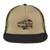 Flat Bill Snapback Trucker Cap Thumbnail