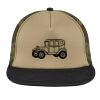 Flat Bill Snapback Trucker Cap Thumbnail