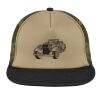 Flat Bill Snapback Trucker Cap Thumbnail