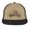 Flat Bill Snapback Trucker Cap Thumbnail