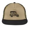Flat Bill Snapback Trucker Cap Thumbnail