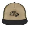 Flat Bill Snapback Trucker Cap Thumbnail