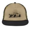 Flat Bill Snapback Trucker Cap Thumbnail