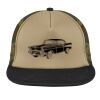Flat Bill Snapback Trucker Cap Thumbnail