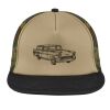 Flat Bill Snapback Trucker Cap Thumbnail