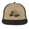 Flat Bill Snapback Trucker Cap Thumbnail