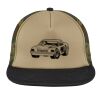 Flat Bill Snapback Trucker Cap Thumbnail