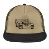 Flat Bill Snapback Trucker Cap Thumbnail