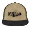 Flat Bill Snapback Trucker Cap Thumbnail