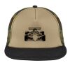 Flat Bill Snapback Trucker Cap Thumbnail